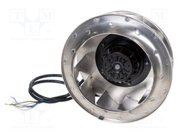 Fan: AC; radial; 400VAC; Ø270x162mm; 160m3/h; ball bearing; 2710rpm