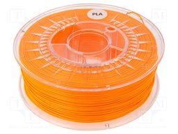 Filament: PLA; 1.75mm; orange (bright); 200÷235°C; 1kg; ±0,05mm
