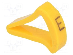 Markers for cables and wires; Label symbol: E; 10÷16mm; H: 21mm