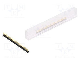 Connector: pin strips; pin header; male; PIN: 22; 2.54mm; SMT; 1x22