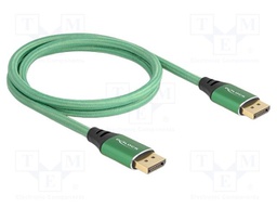 Cable; DisplayPort plug,both sides; DisplayPort 2.1; Len: 1m