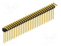 Connector: pin strips; pin header; male; PIN: 29; 1.27mm; THT; 1x29