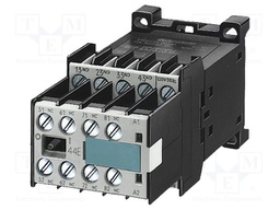 Contactor: 8-pole; NO x8; 24VDC; 4A; DIN; screw terminals