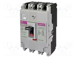Power breaker; Poles: 3; screw type; Inom: 125A; 690VAC; IP20; MCCB