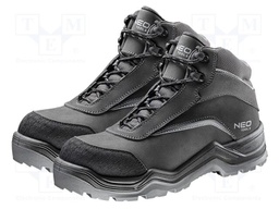 Boots; Size: 46; black; slip,perforation,impact