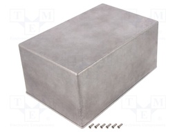 Enclosure: multipurpose; X: 146mm; Y: 222mm; Z: 106mm; aluminium