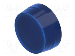 Actuator lens; OptoHiT; blue; plastic; Ø29mm