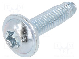 Screw; for metal; 4x16; Head: button; Torx®; hardened steel; zinc