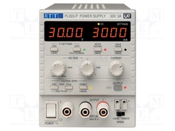 Power supply: programmable laboratory; single-channel,linear