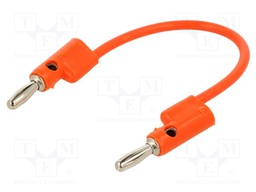 Test lead; 60VDC; 30VAC; 15A; Len: 0.102m; orange; Series: B