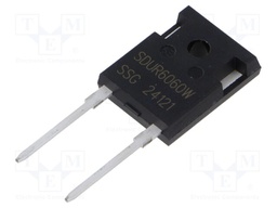 Diode: rectifying; THT; 600V; 60A; tube; TO247AC; Ufmax: 2V; Ir: 100uA