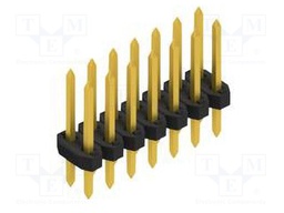 Connector: pin strips; pin header; male; PIN: 14; 2mm; THT; 2x7; 100V