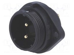 Socket; male; SP21; PIN: 2; IP68; soldering; 500V; 4mm2; 30A; -25÷85°C