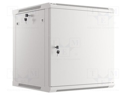 Enclosure: rack cabinet; Standard: 19"; 12U; grey; Z: 600mm; X: 600mm