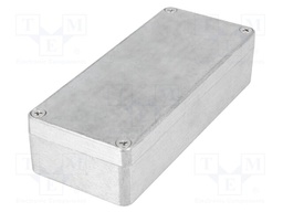 Enclosure: multipurpose; X: 63mm; Y: 150mm; Z: 36.5mm; aluminium