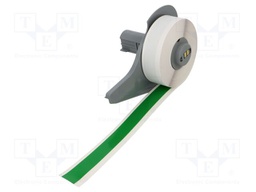 Tape; 12.7mm; 15.24m; green; self-adhesive; -40÷82°C