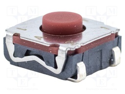 Microswitch TACT; SPST; Pos: 2; 0.05A/32VDC; SMD; none; 1.57N; 1mm