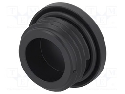 Stopper; polyamide; black; IP68; Entrelec; Gland: PG7; 6mm