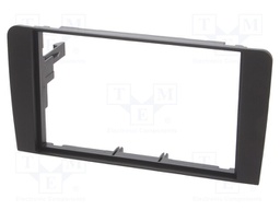 Radio mounting frame; Audi; 2 DIN; black