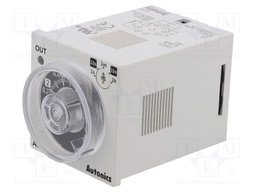 Timer; 0,1s÷1h; relay; 250VAC/3A,30VDC/3A; Usup: 100÷240VAC; PIN: 8