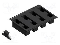 Connector: pin strips; pin header; male; PIN: 8; 2.54mm; SMT; 1x8