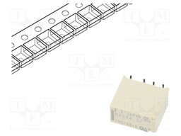 Relay: electromagnetic; DPDT; Ucoil: 4.5VDC; 0.3A/125VAC; 1A/30VDC