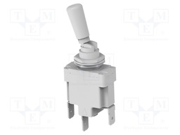 Switch: toggle; Pos: 2; SPDT; ON-ON; 15A/115VAC; 20A/28VDC; -35÷60°C