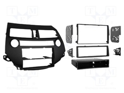Radio frame; Honda; 2 DIN; black