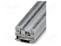 Splice terminal: rail; ST; PA; terminals: 2; W: 6.2mm; H: 55.9mm