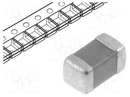 Capacitor: ceramic; MLCC; 1uF; 35V; X5R; ±10%; SMD; 0603