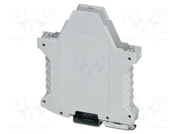 Enclosure base; with terminals; grey; UL94V-0; ME 17,5; X: 107.3mm