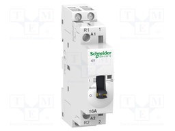 Contactor: 2-pole installation; NC + NO; 230÷240VAC; 16A; DIN; ICT