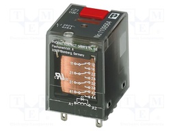 Relay: industrial; Mounting: socket