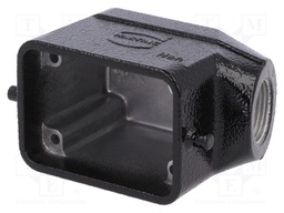 Enclosure: for HDC connectors; Han; size 6B; for panel mounting