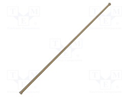 Extension cord; telescopic garden shower; 1000mm; brass