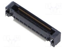 Connector: PCB to PCB; female; PIN: 80; 0.5mm; ERF5; gold-plated