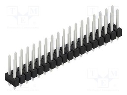 Connector: pin strips; pin header; male; PIN: 36; 2.54mm; THT; 2x18