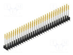 Connector: pin strips; pin header; male; PIN: 60; 2.54mm; SMT; 2x30