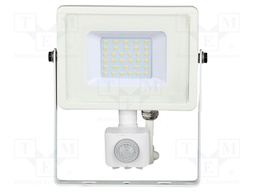 Lamp: LED flood light; 30W; 230VAC; neutral white; 100°; 4000K