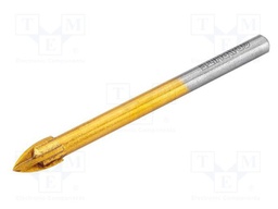 Drill bit; Ø: 6mm; L: 64mm; cemented carbide; universal