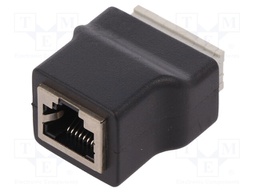 Adapter; PIN: 8; RJ45 socket,terminal block; spring clamp