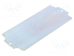 Mounting plate; steel; GRJ-05,GRJ-05BK; Plating: zinc
