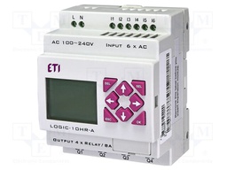 Programmable relay; LOGIC; for DIN rail mounting