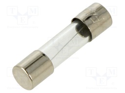 Fuse: fuse; glass; 4A; 250VAC; quick blow; 5x20mm