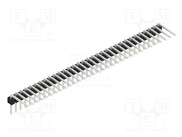Connector: pin strips; pin header; male; PIN: 32; 2.54mm; THT; 1x32