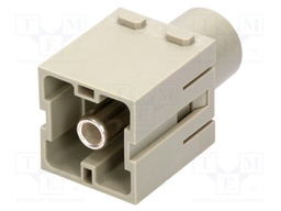 Connector: rectangular; module; male; Han Modular 200A; PIN: 1