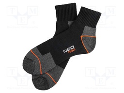 Work socks; Size: 39-42; black; low