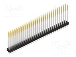 Connector: pin strips; pin header; male; PIN: 60; 2.54mm; THT; 2x30