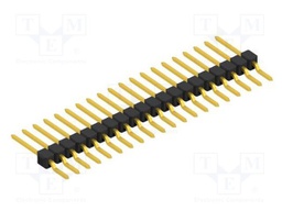 Connector: pin strips; pin header; male; PIN: 20; 2.54mm; SMT; 1x20