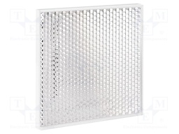 Reflector, Square, 100 mm x 100 mm, OsiSense XU Sensors
